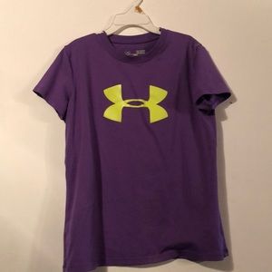 kids under armour tee
